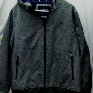 TOMMY HILFIGER SOFT SHELL ACTIVE FILLED BOMBER JACKET-SIZE Large
